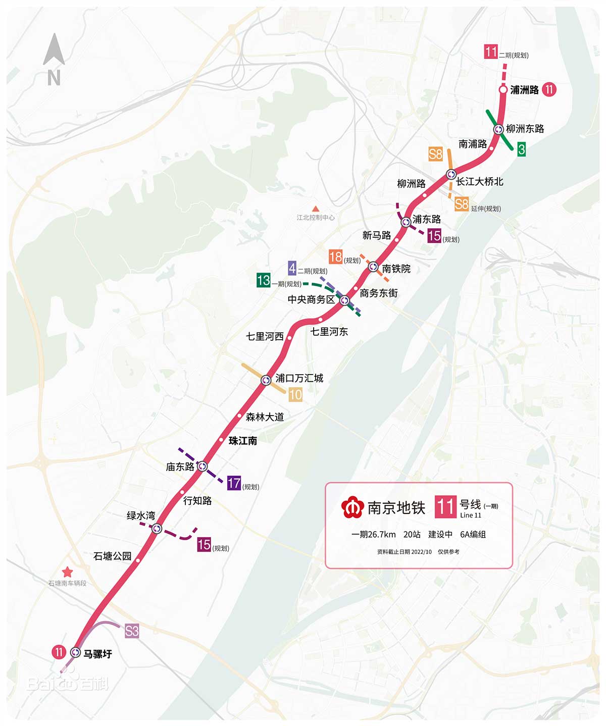 南京最新地铁规划，10号线新增石杨东站 麒麟上坊最受益_徐道兵_问房